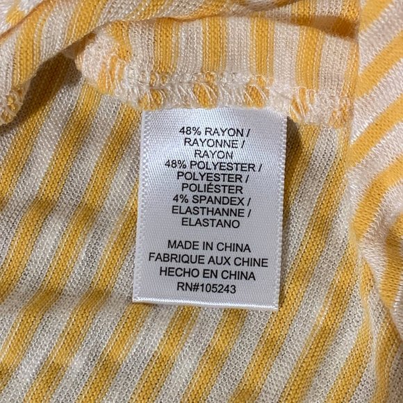 Plus Size Bobeau Cecile Striped Tie Cardigan - Picture 8 of 8